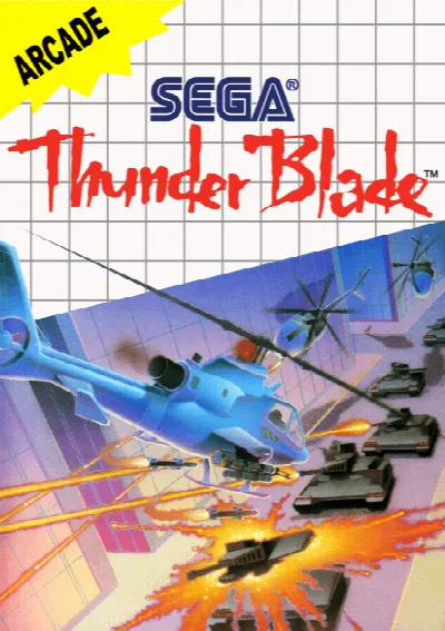 Thunder Blade (USA, Europe, Brazil) (En) — Sega Master System