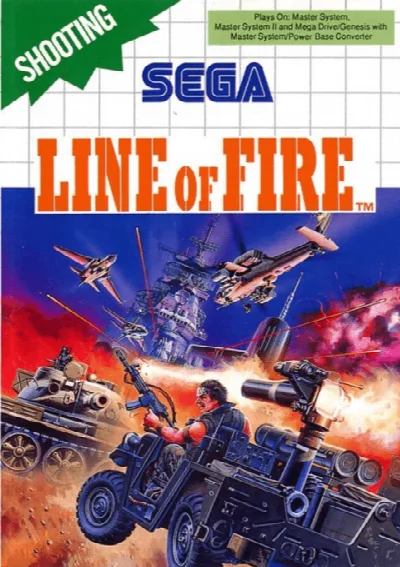 Line of Fire (Europe, Brazil) (En) — Sega Master System