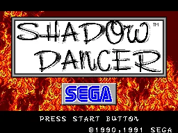 Shadow Dancer - The Secret of Shinobi (Europe, Brazil) (En) — Sega Master System