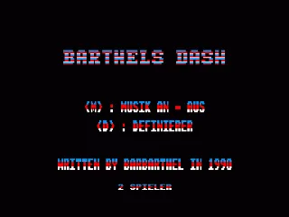 Barthels Dash — Amstrad CPC
