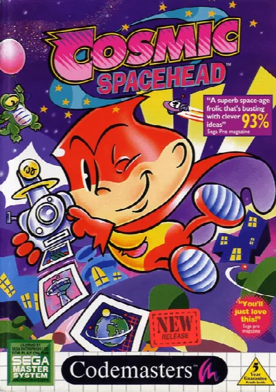 Cosmic Spacehead (Europe) (En,Fr,De,Es) — Sega Master System