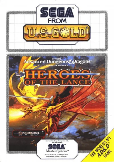 Heroes of the Lance (Europe, Brazil) (En) — Sega Master System