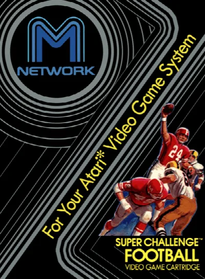 Super Challenge Football (USA) — Atari 2600