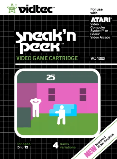 Sneak 'n Peek (USA) — Atari 2600