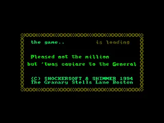 Who Said That — Amstrad CPC