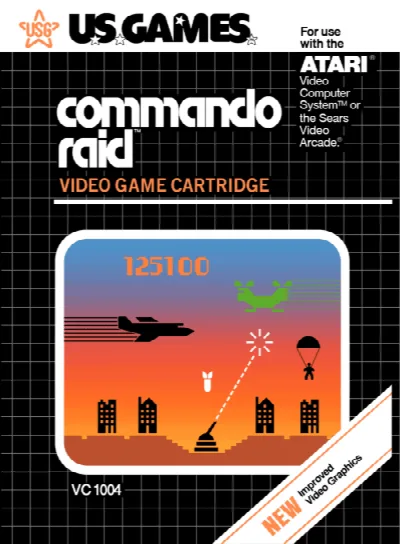 Commando Raid (USA) — Atari 2600