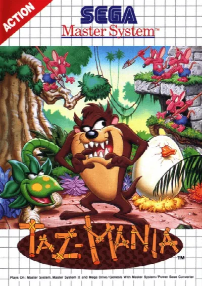 Taz-Mania (Europe, Brazil) (En) — Sega Master System