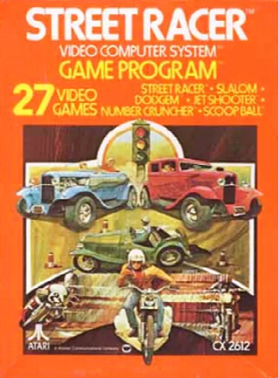 Street Racer ~ Speedway II (USA) — Atari 2600