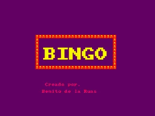 Bingo — Amstrad CPC