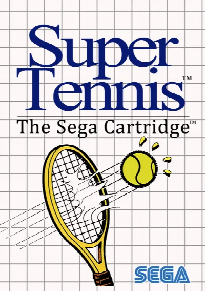 Super Tennis (USA, Europe) — Sega Master System