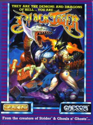 Black Tiger — Amstrad CPC