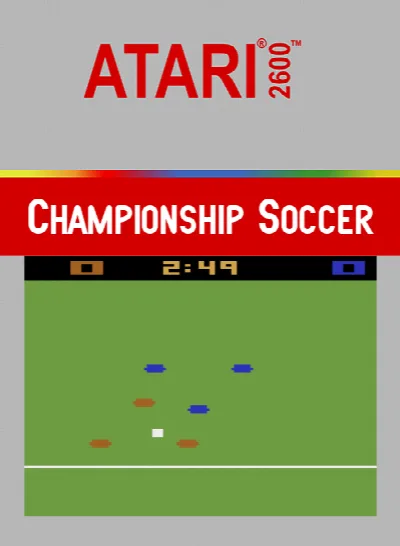 Championship Soccer (Europe) — Atari 2600