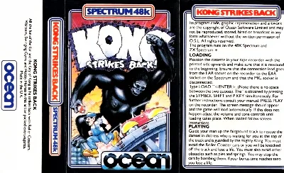 Kong Strikes Back — ZX Spectrum