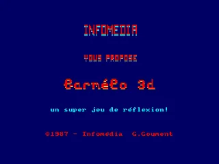 Barmelo 3D — Amstrad CPC