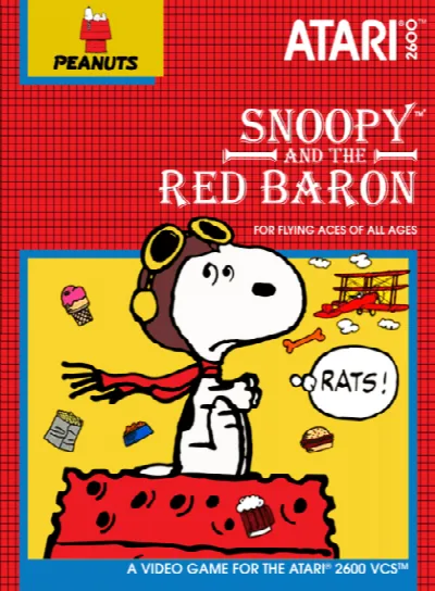 Snoopy and the Red Baron (USA) — Atari 2600