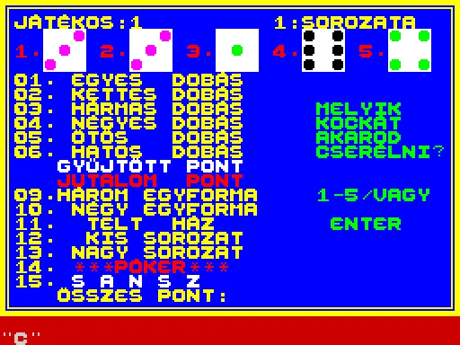 KOCPOKER — ZX Spectrum