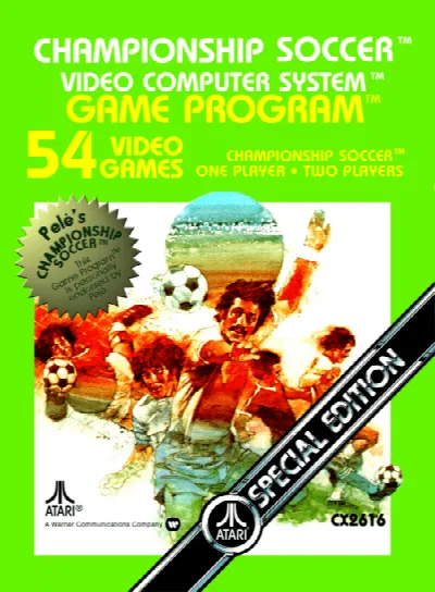 Championship Soccer ~ Soccer (USA) — Atari 2600