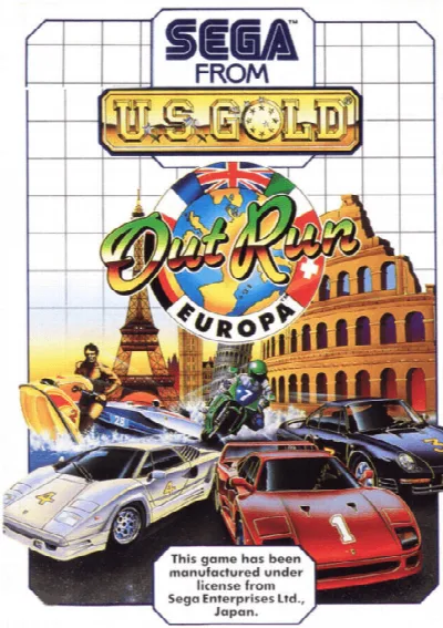 OutRun Europa (Europe, Brazil) (En) — Sega Master System