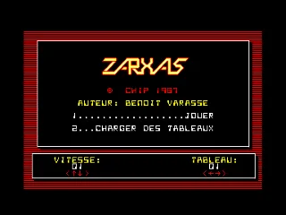 Zarxas — Amstrad CPC