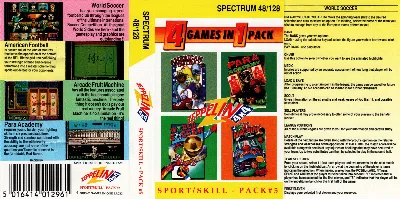 Sport & Skill - Pack 5 — ZX Spectrum