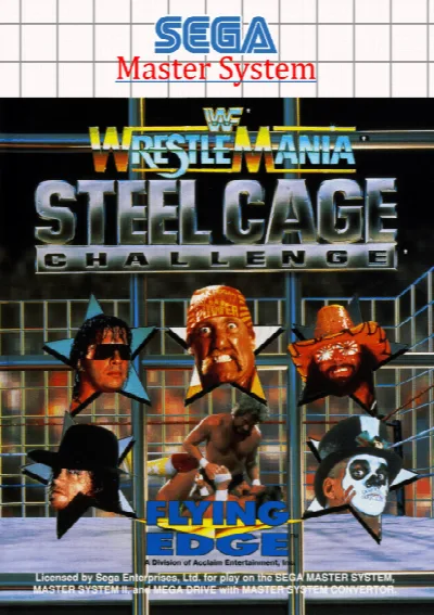 WWF Wrestlemania - Steel Cage Challenge (Europe, Brazil) (En) — Sega Master System