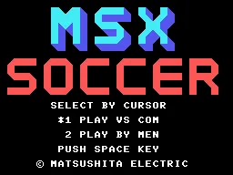 MSX Soccer (Korea) (Unl) — Sega Master System