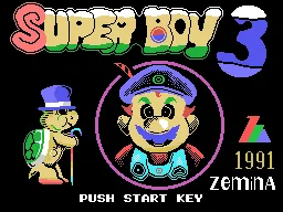 Super Boy III (Korea) (En) (Unl) — Sega Master System