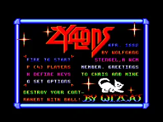 Zyclons — Amstrad CPC