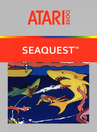Seaquest (USA) — Atari 2600