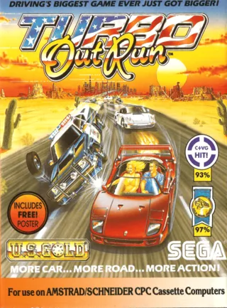Turbo Out Run — Amstrad CPC