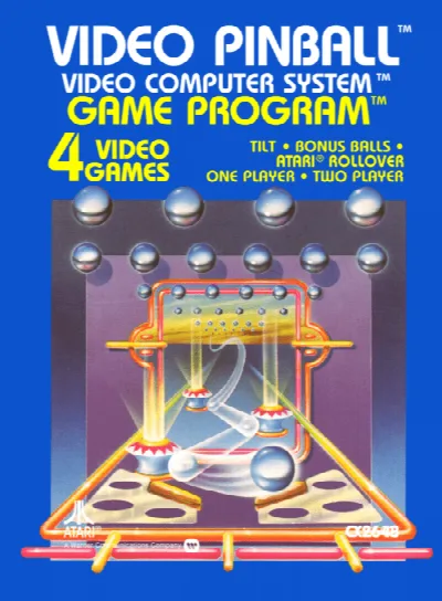 Video Pinball (Europe) — Atari 2600