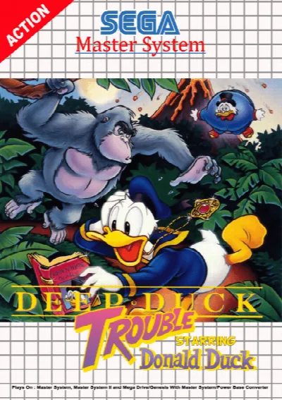 Deep Duck Trouble Starring Donald Duck (Europe, Brazil) (En) — Sega Master System