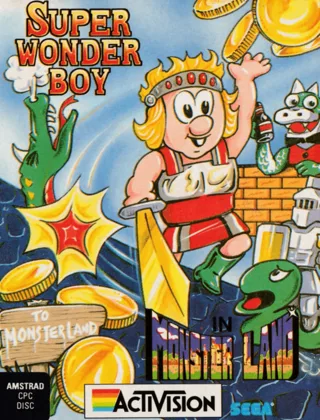 Super Wonderboy in Monster Land — Amstrad CPC
