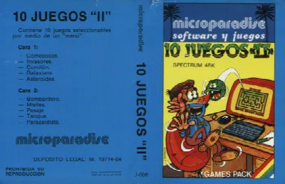 10 Juegos II — ZX Spectrum