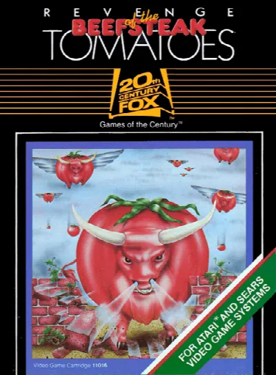 Revenge of the Beefsteak Tomatoes (USA) — Atari 2600