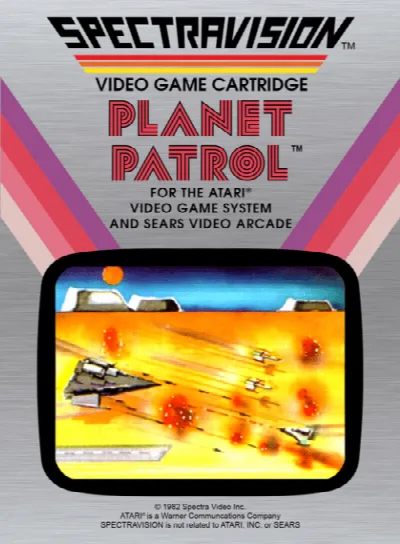Planet Patrol (USA) — Atari 2600