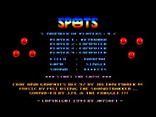 Spots — Amstrad CPC