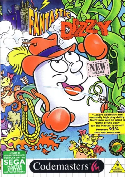 Fantastic Dizzy (Europe) (En,Fr,De,Es,It) — Sega Master System