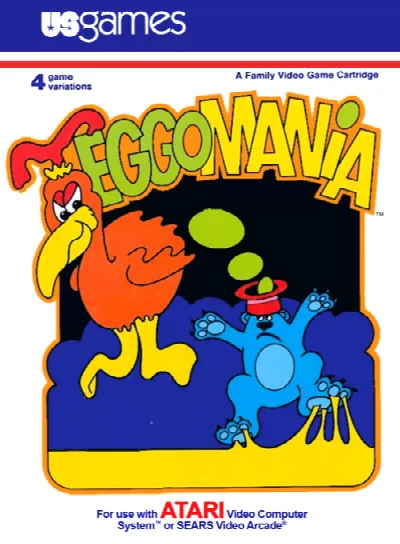 Eggomania (USA) — Atari 2600