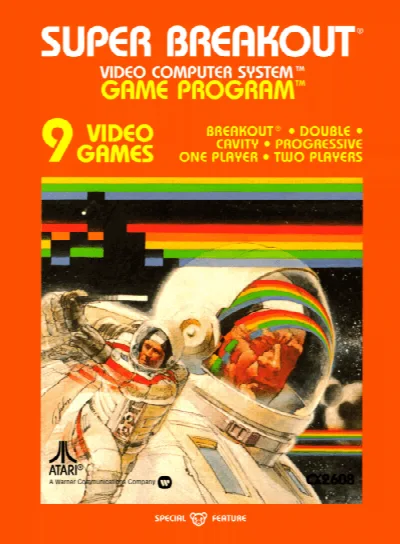 Super Breakout (USA) — Atari 2600