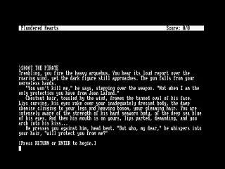 Plundered Hearts — Amstrad CPC