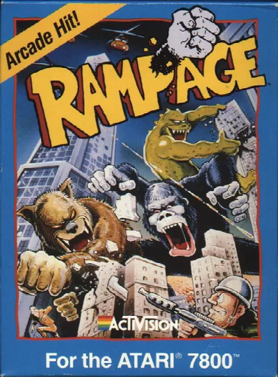Rampage (USA) — Atari 7800