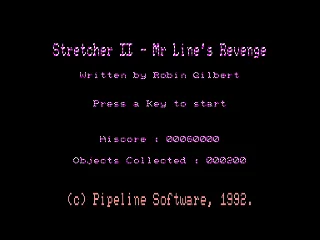 Stretcher 2 - Mr. Line's Revenge — Amstrad CPC