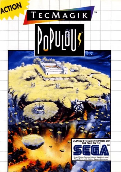 Populous (Europe, Brazil) (En) — Sega Master System
