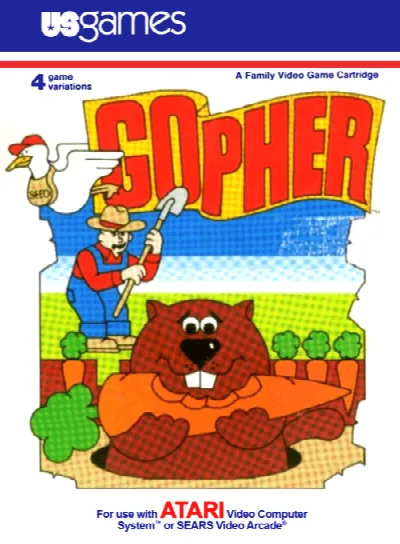 Gopher (USA) — Atari 2600