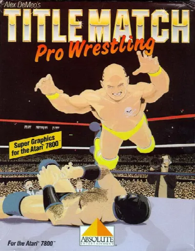 Title Match Pro Wrestling (USA) — Atari 7800