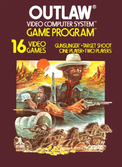 Outlaw ~ Gunslinger (USA) — Atari 2600