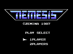 Nemesis (Korea) (En) (Unl) — Sega Master System