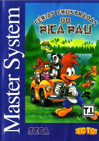 Ferias Frustradas do Pica Pau (Brazil) — Sega Master System