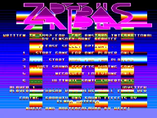 Zap 't' Balls — Amstrad CPC